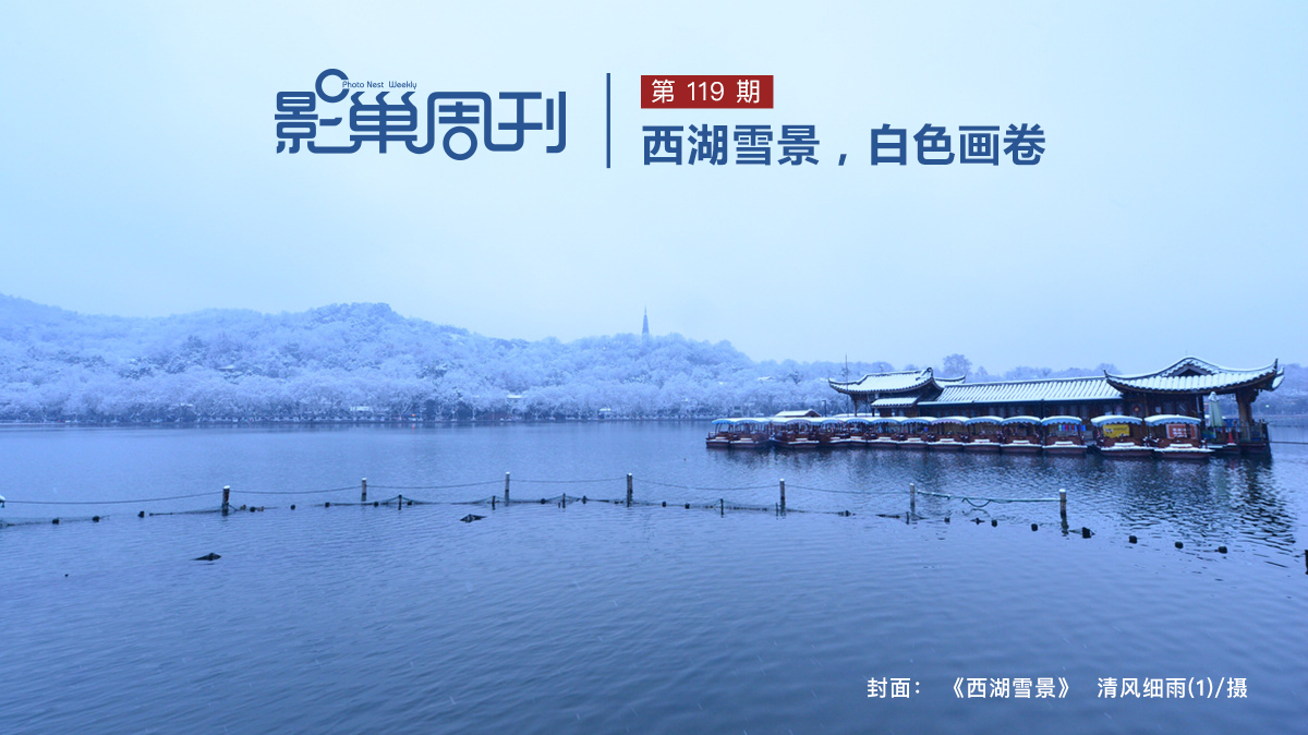【影巢周刊】西湖雪景，白色畫卷