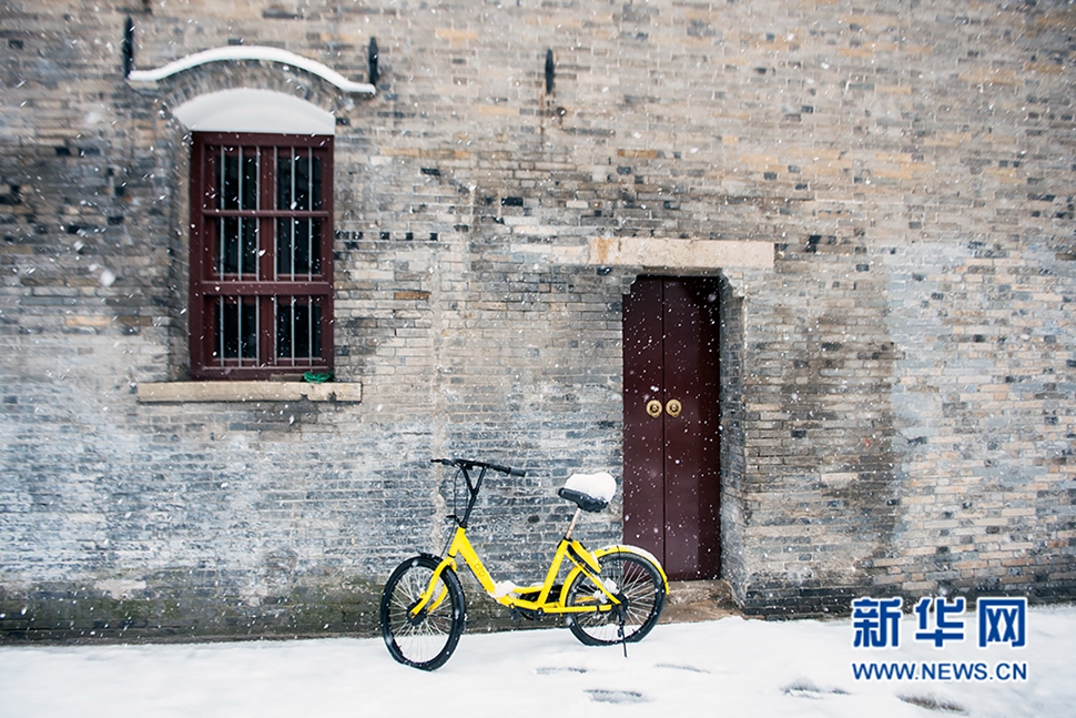 新年的第一場雪