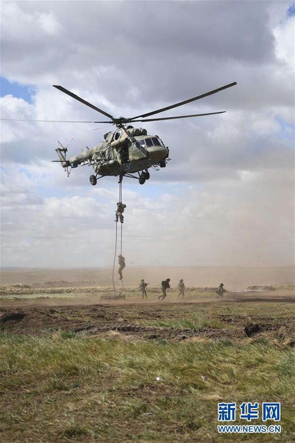 （國際&middot;圖文互動）（3）&ldquo;東方－2018&rdquo;戰(zhàn)略演習中俄聯(lián)合戰(zhàn)役演練正式開始