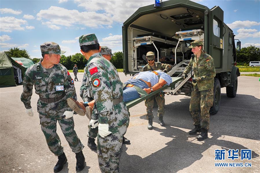 (國(guó)際·圖文互動(dòng))(1)向?qū)崙?zhàn)化聚焦 向深度融合拓展——中德“聯(lián)合救援-2019”衛(wèi)勤實(shí)兵聯(lián)合演習(xí)亮點(diǎn)回眸