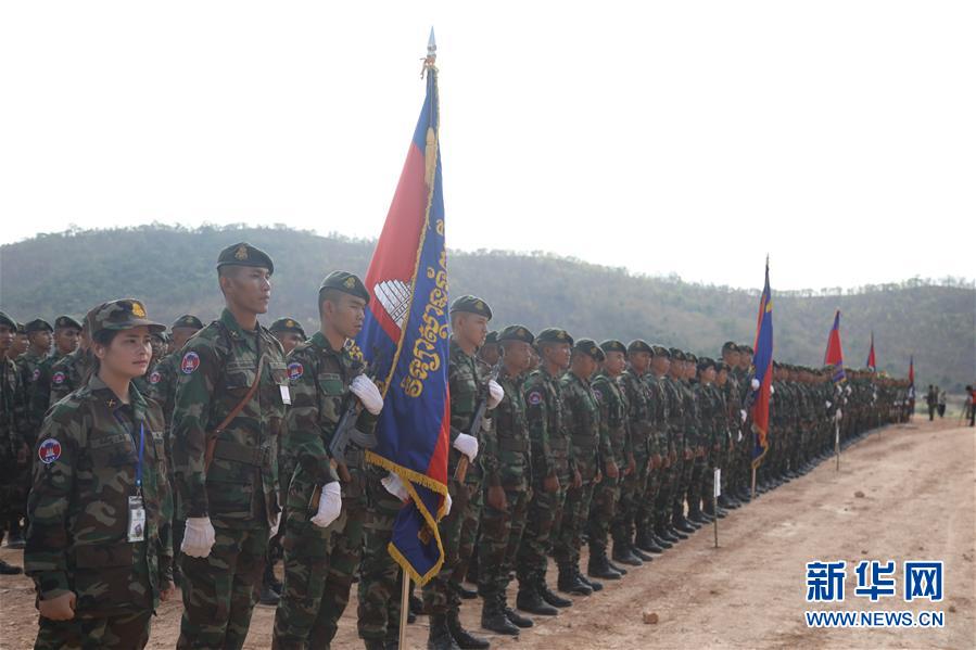 (國際·圖文互動(dòng))(4)“金龍-2020”中柬兩軍聯(lián)合訓(xùn)練在柬埔寨開訓(xùn)