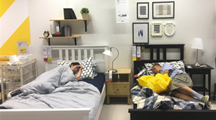 公共服務充足了，睡宜家的人才會少