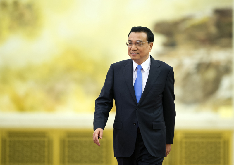 3月15日，國務(wù)院總理李克強在北京人民大會堂與中外記者見面，并回答記者提問。新華社記者 謝環(huán)馳 攝