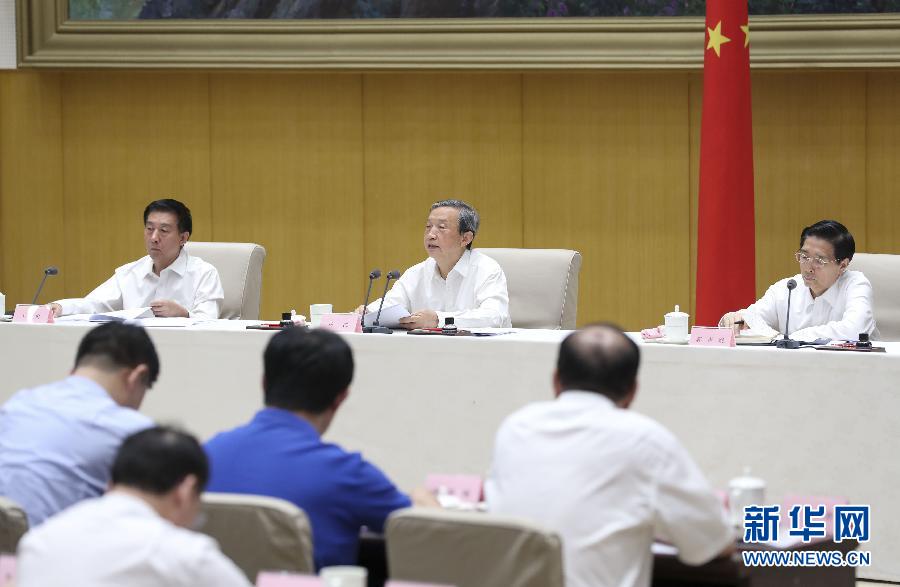 7月20日，國務院安委會在北京召開全國安全生產電視電話會議。中共中央政治局委員、國務院副總理、國務院安委會主任馬凱出席并講話。新華社記者丁林攝
