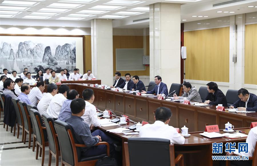 9月21日，中宣部在北京召開中央媒體駐外機構外宣工作座談會。中共中央政治局委員、中央書記處書記、中宣部部長劉奇葆出席座談會并講話。新華社記者 謝環(huán)馳 攝 