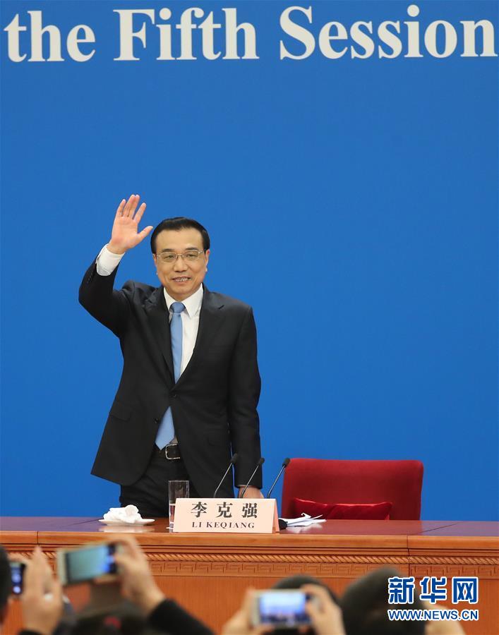 （兩會·總理記者見面·XHDW）（15）李克強(qiáng)總理與中外記者見面