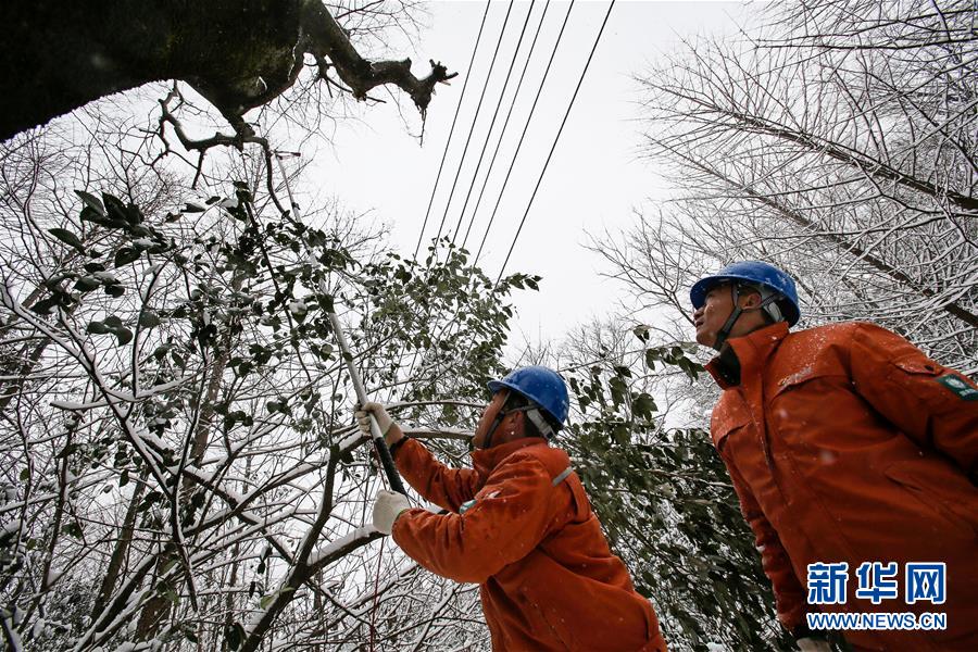 （新華全媒頭條）（8）雨雪冰凍中，他們奮力前行——基層黨員干群抗擊冰雪災(zāi)害紀(jì)實