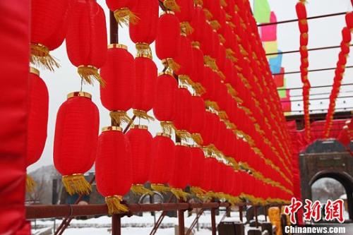 資料圖：年味兒濃郁。蒼雁 攝