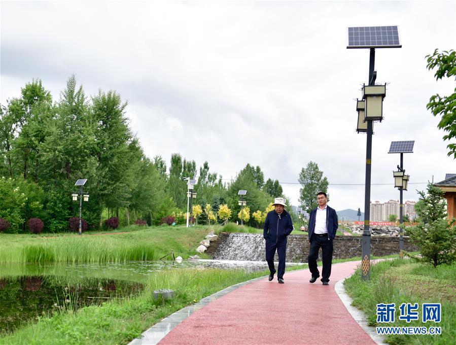 （圖文互動）（2）青海互助：送走污水，迎來碧波
