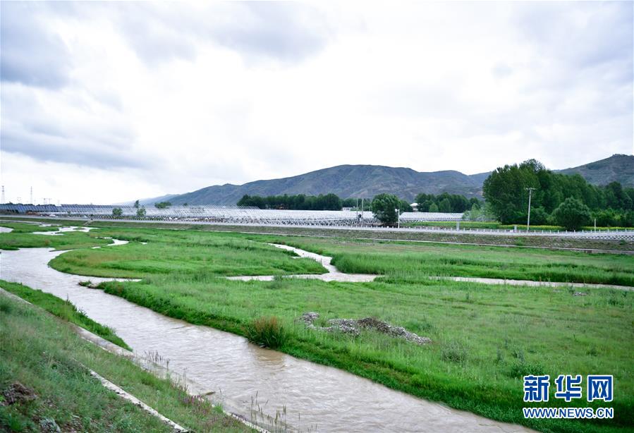 （圖文互動(dòng)）（4）青海互助：送走污水，迎來碧波
