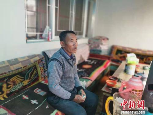 圖為黨確桑布。 謝藝觀 攝