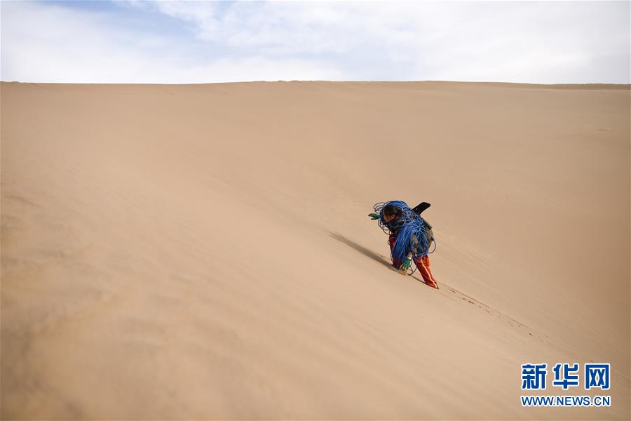 （新春走基層&middot;圖文互動(dòng)）（3）寒冬里，&ldquo;沙漠玫瑰&rdquo;猶自綻放