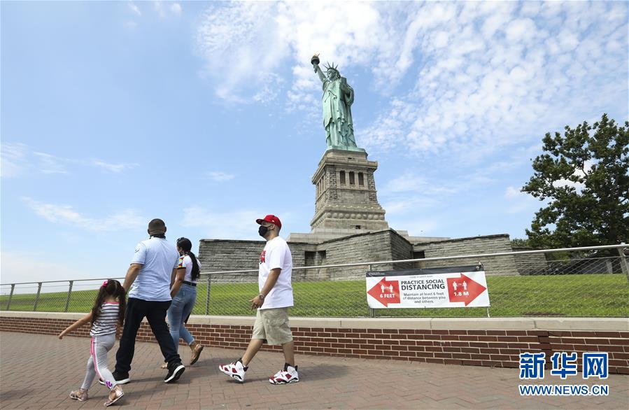 (國際疫情)(2)紐約進(jìn)入解封新階段 自由島重新開放