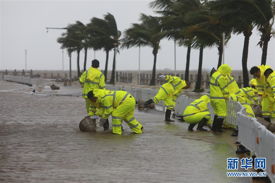 (社會)(1)臺風(fēng)“海高斯”登陸廣東珠海