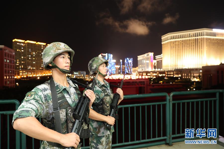 （在習近平強軍思想指引下·我們在戰(zhàn)位報告·圖文互動）（1）駐澳門部隊：濠江之畔，最可愛的人