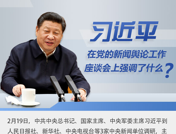 習(xí)近平在黨的新聞?shì)浾摴ぷ髯剷?huì)上強(qiáng)調(diào)了什么？