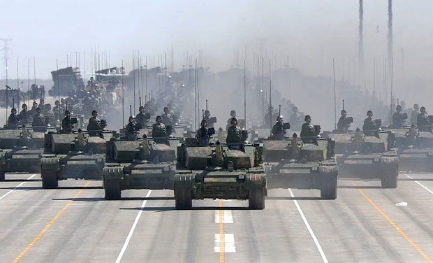 沙場(chǎng)點(diǎn)兵！建軍90周年閱兵MV來了