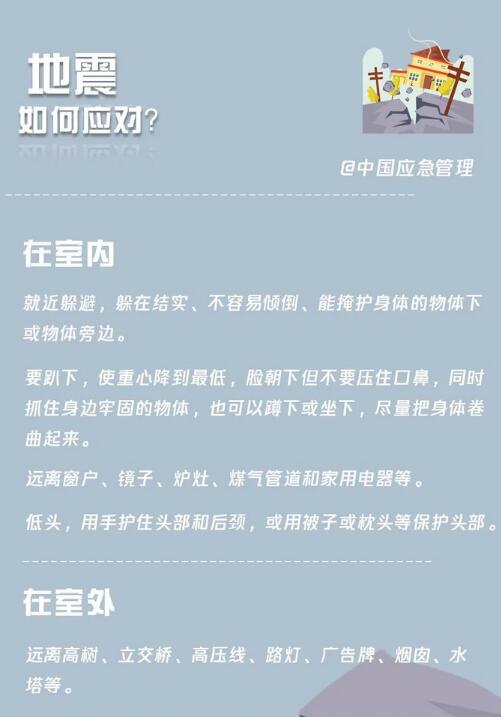 地震如何應(yīng)對？