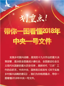 劃重點(diǎn)！帶你一圖看懂2018年中央一號(hào)文件
