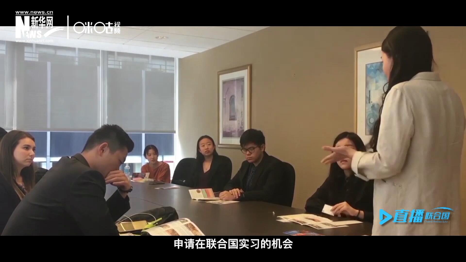每年聯(lián)合國(guó)的實(shí)習(xí)生招聘都會(huì)面向全球開(kāi)放，經(jīng)過(guò)長(zhǎng)達(dá)數(shù)月的嚴(yán)格篩選面試，被選中的優(yōu)秀青年，就成為聯(lián)合國(guó)不同組織機(jī)構(gòu)中的一員。