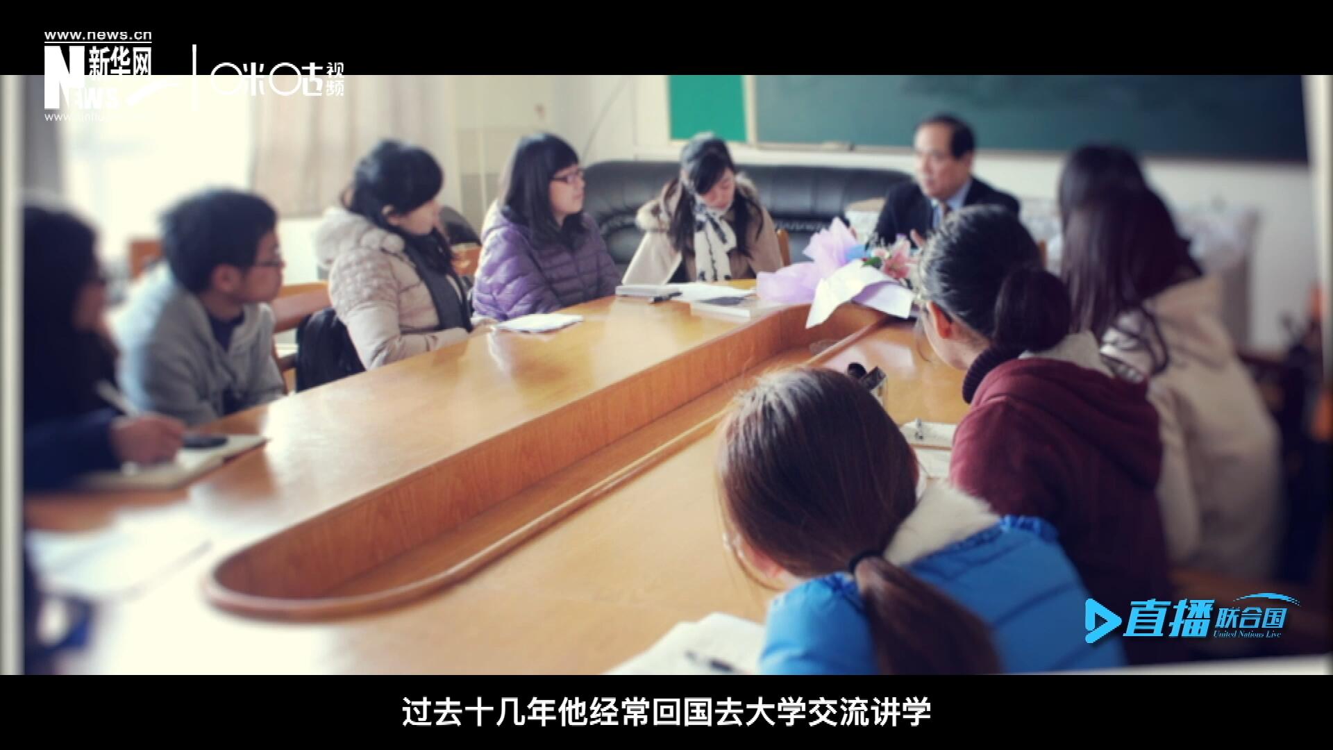 過去十幾年陳峰經(jīng)常回國去大學交流講學，給年輕人分享他學習、工作和生活的故事。