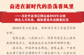 習(xí)近平總書記同出席2018年全國兩會人大代表、政協(xié)委員共商國是紀(jì)實
