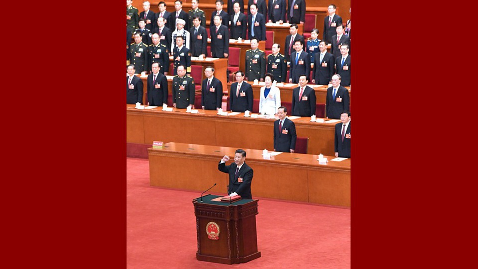 習(xí)近平當(dāng)選國家主席、中央軍委主席