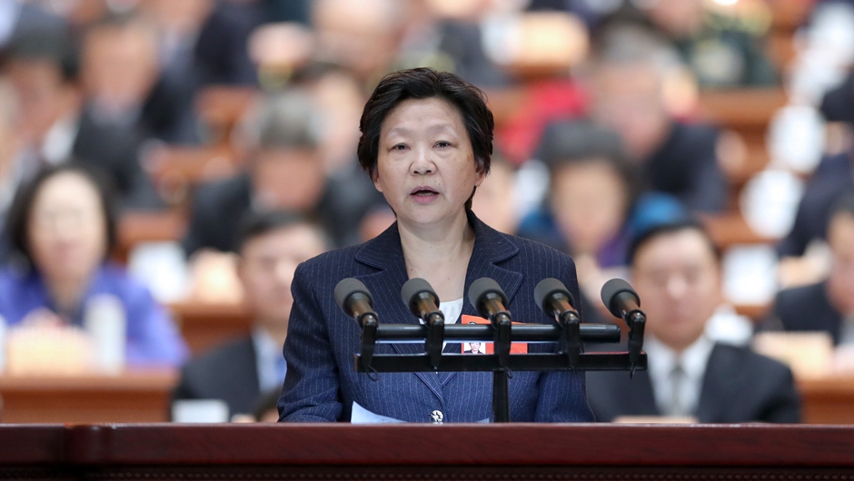 全國政協(xié)人口資源環(huán)境委員會(huì)副主任，九三學(xué)社中央副主席 印紅