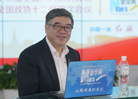 朱永新在訪(fǎng)談現(xiàn)場(chǎng)