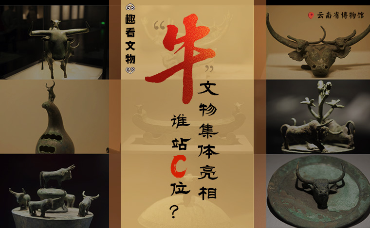 【趣看文物】“牛”文物集體亮相，誰站C位？