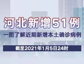 河北新增51例，一圖了解近期新增本土確診病例