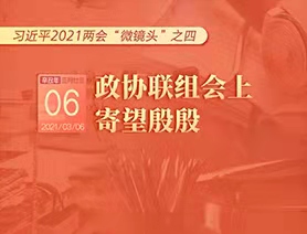習近平2021兩會“微鏡頭”之四：3月6日 政協(xié)聯組會上，寄望殷殷