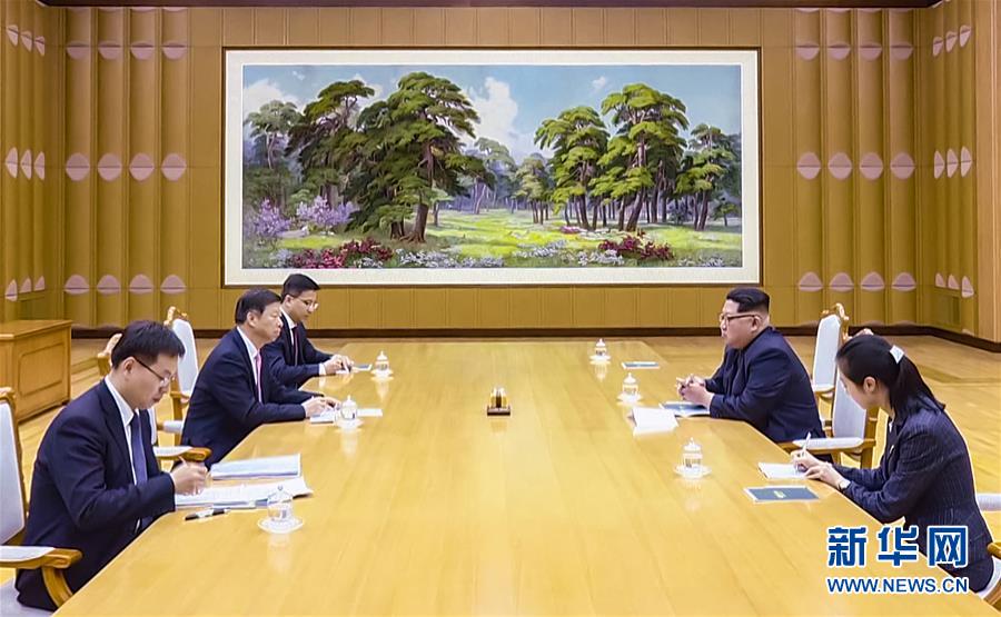 （新華網）金正恩會見中聯(lián)部部長、中國藝術團團長宋濤 