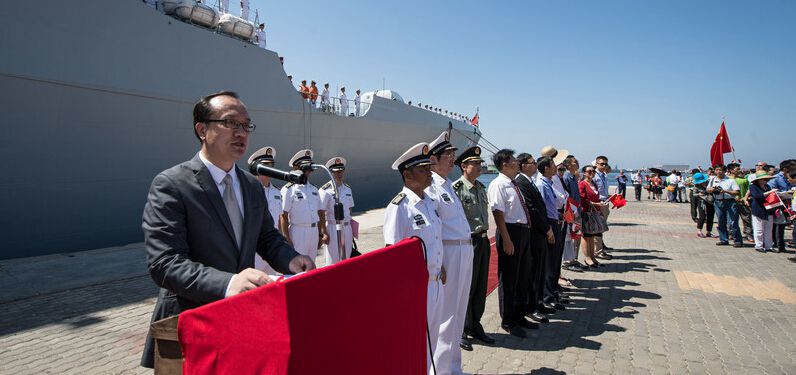 友誼、和平、交流、合作：中國(guó)海軍152艦艇編隊(duì)到訪埃及