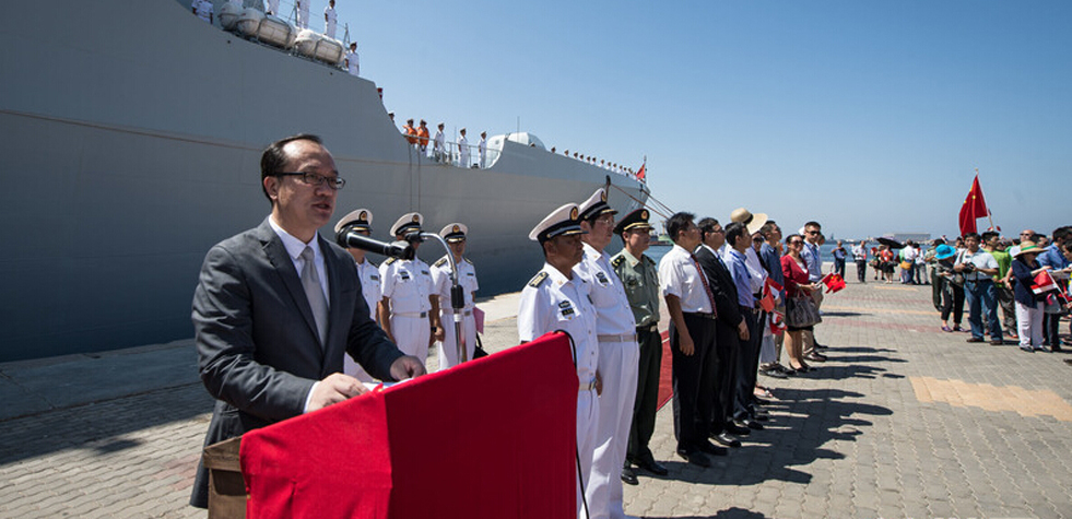 友誼、和平、交流、合作：中國海軍152艦艇編隊到訪埃及