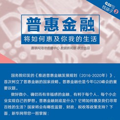 【G20系列圖解】普惠金融將如何惠及你我的生活？