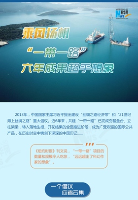 乘風(fēng)揚(yáng)帆！“一帶一路”六年成果超乎想象