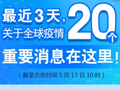 【圖解】最近3天，關(guān)于全球疫情20個重要消息在這里！